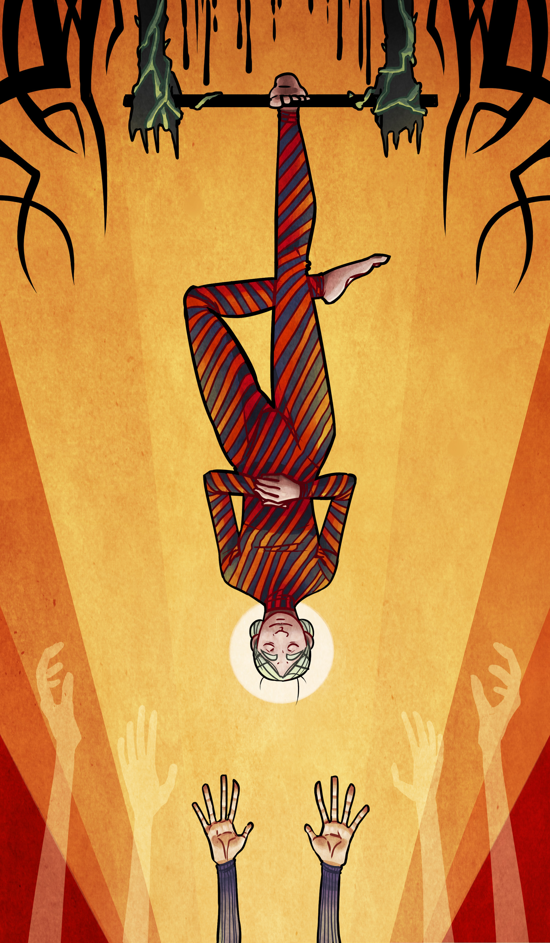 Картина house of the hanged man