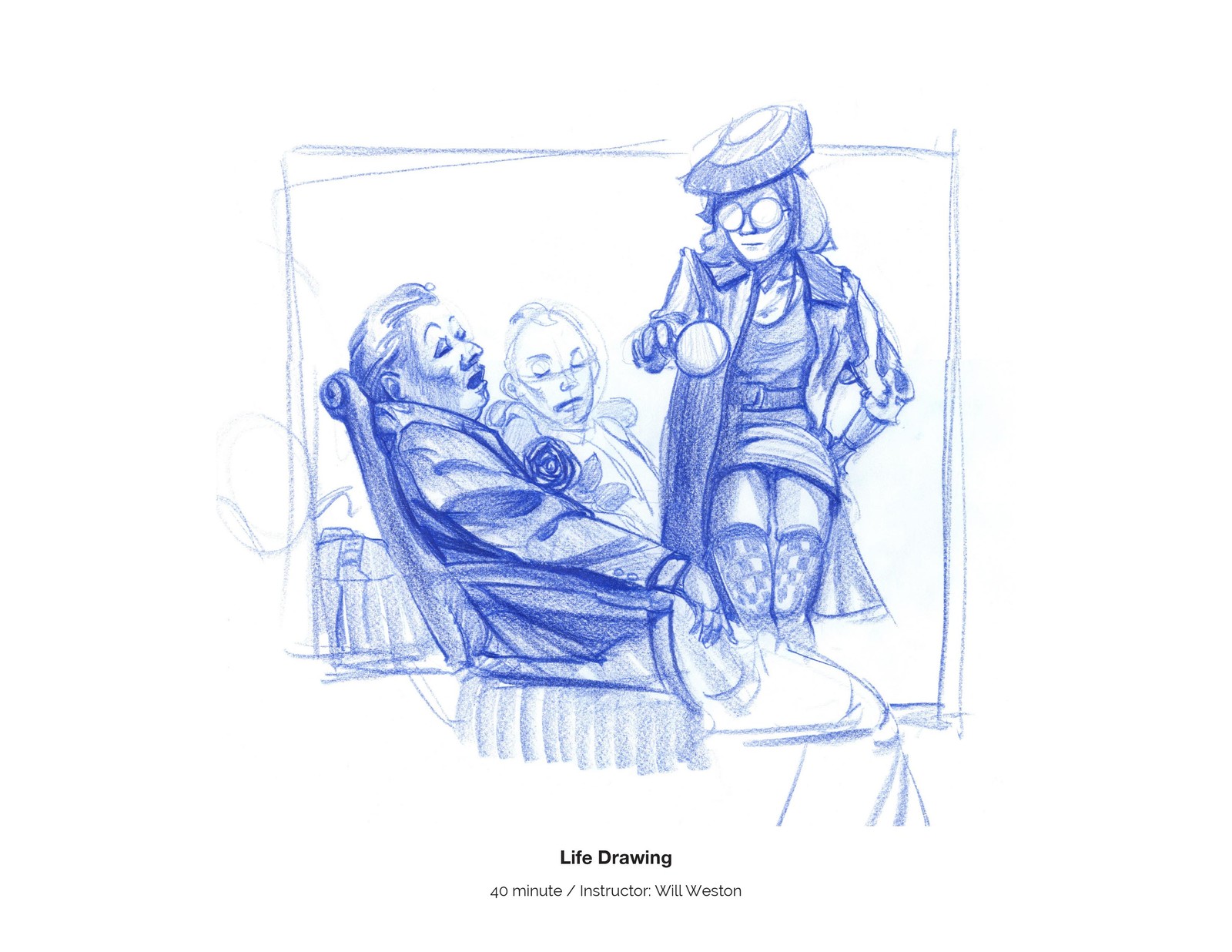 simon life drawing