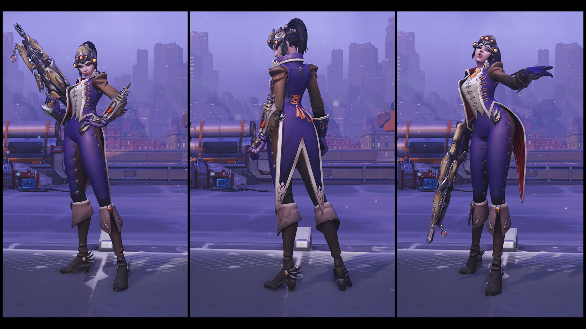 Artstation Overwatch Widowmaker Comptesse Huntress Skins