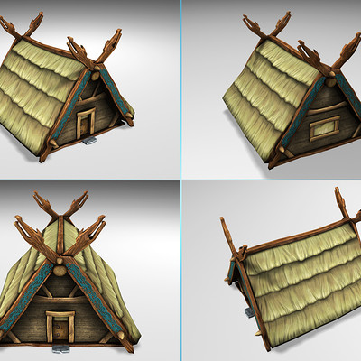Lloyd chidgzey viking thatched house