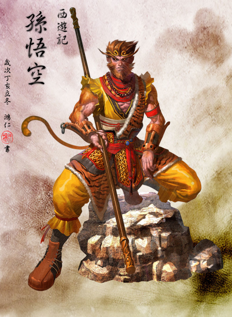 ArtStation 西遊記 角色設計