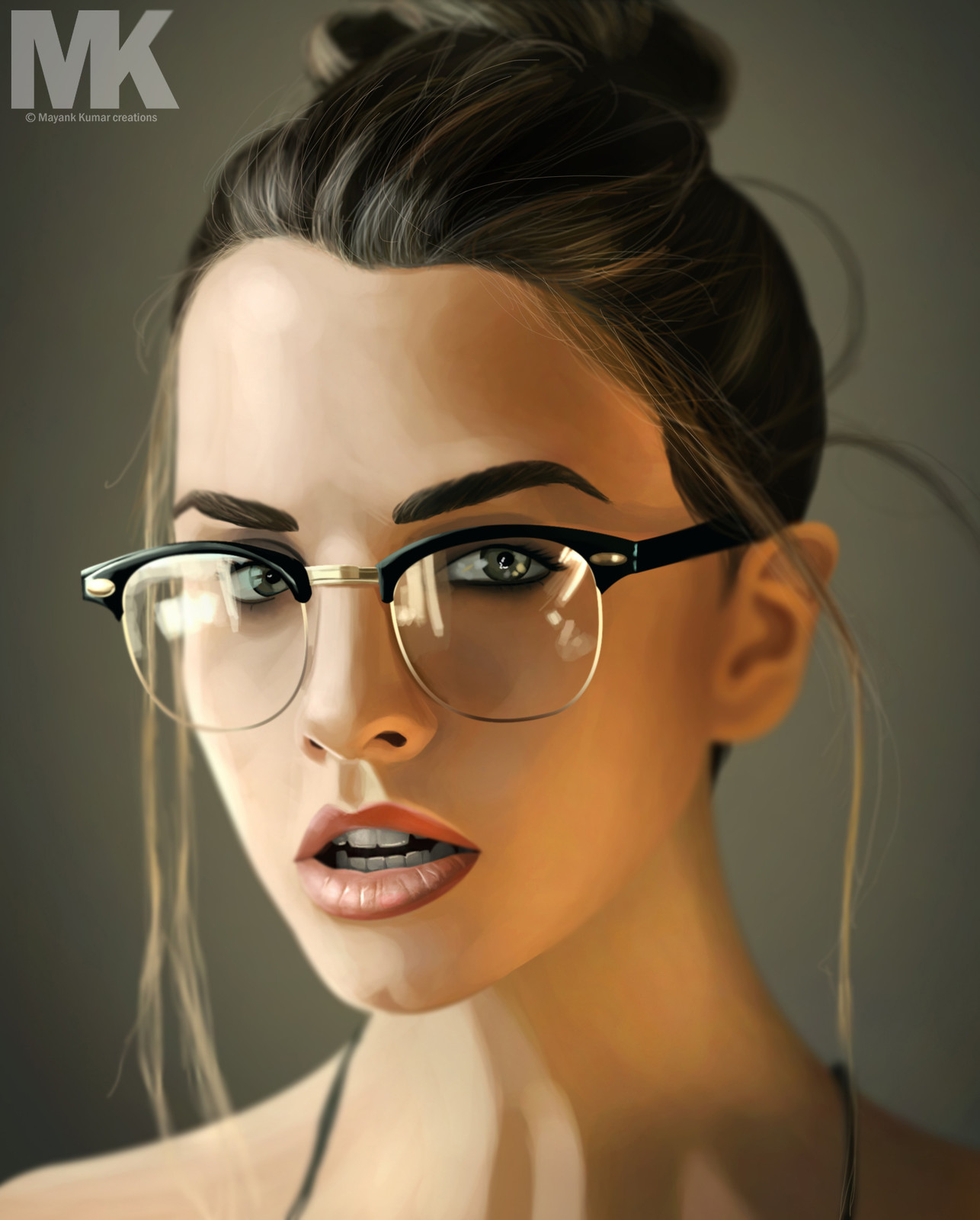 Marina Laswick - Digital Portrait
