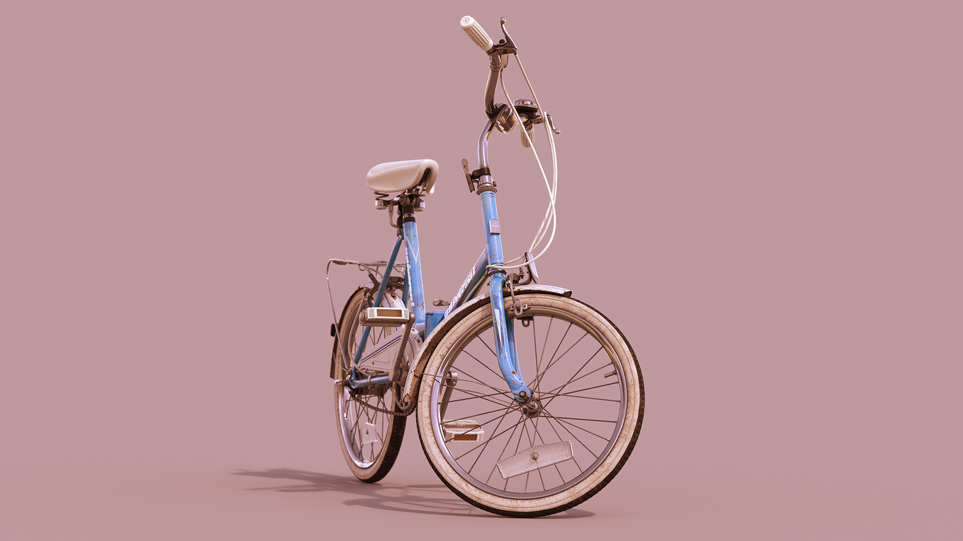 Antique folding bike sales