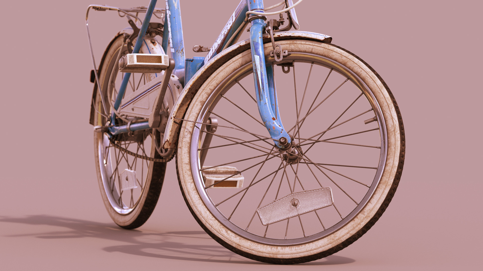 vintage universal folding bike