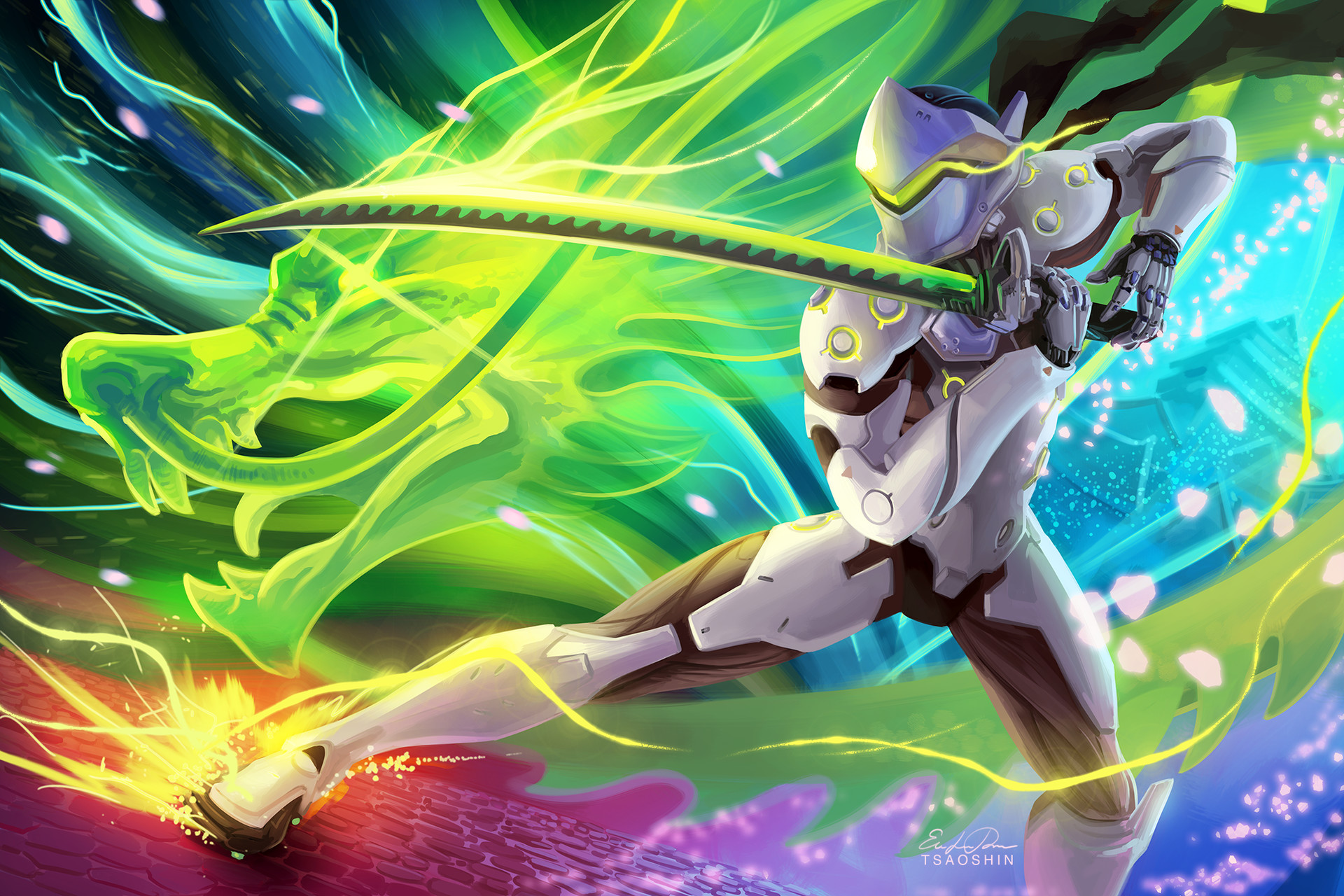 Artstation genji