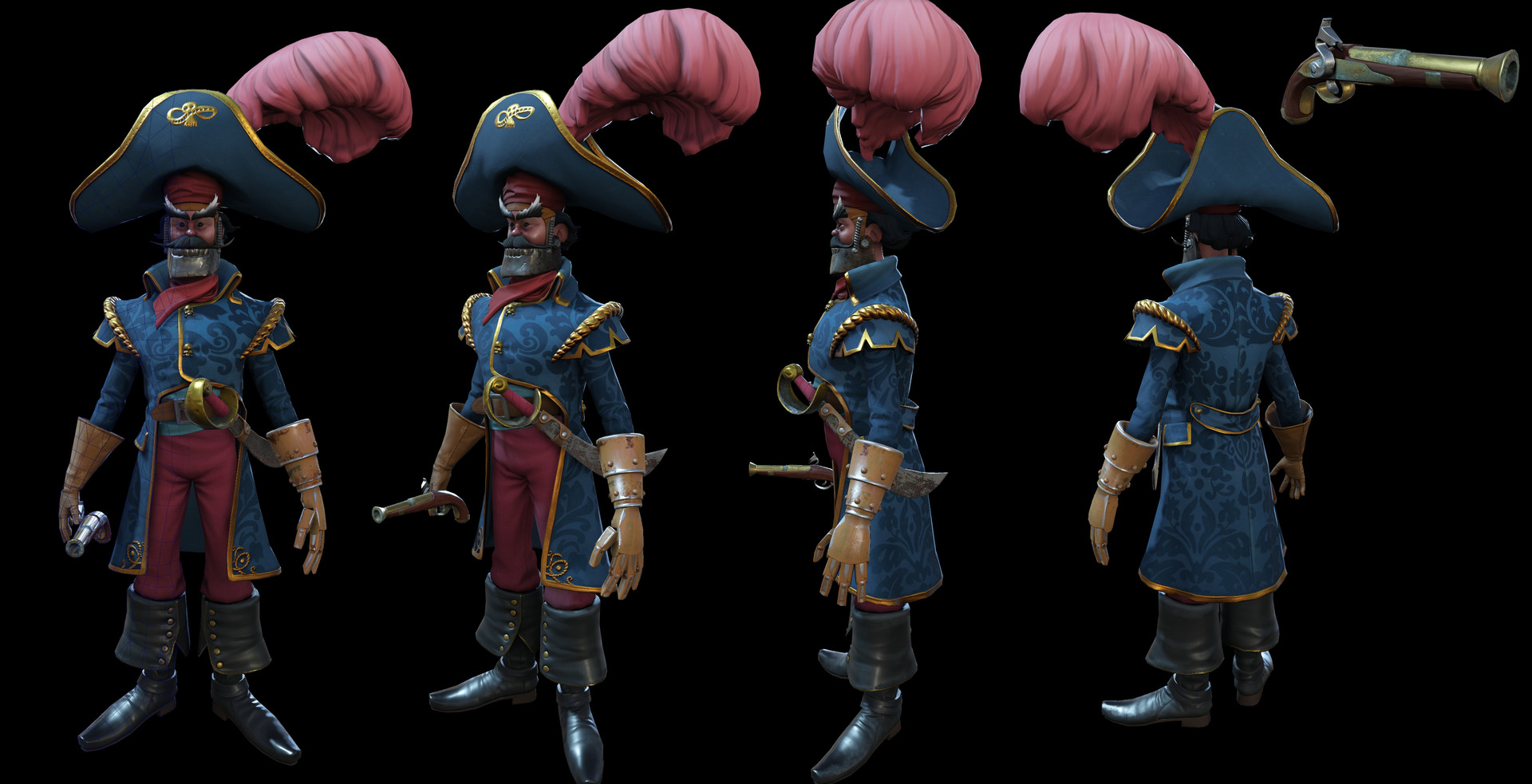 C Wu Planet coaster Character PirateKing