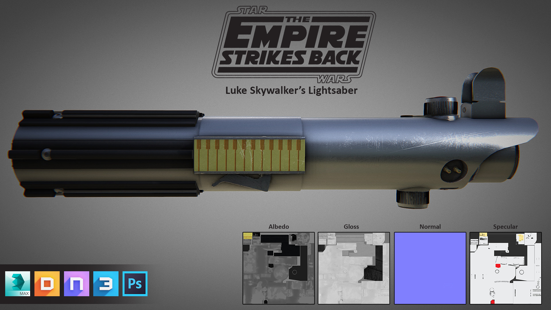 Luke skywalker lightsaber empire shop strikes back