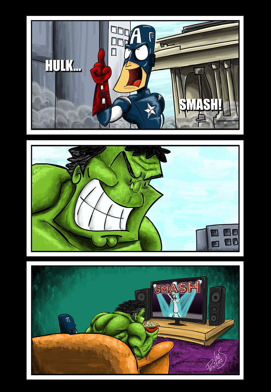 Artstation Hulk Smash