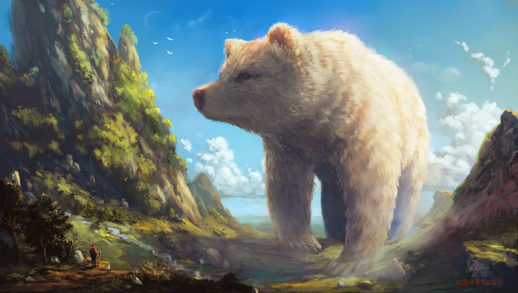 ArtStation - Spirit bear