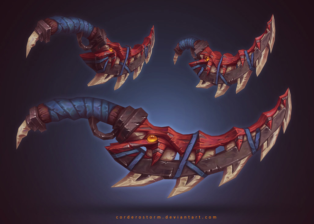 Artstation Fantasy Dagger Miki Bencz