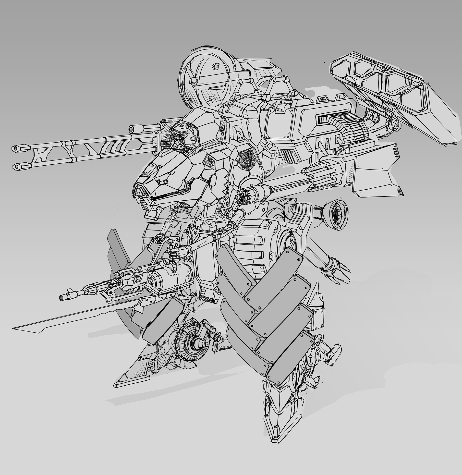 ArtStation - Mech modular