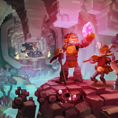 Oort Online [now 'Boundless'] Bioluminescent Crystal Cave