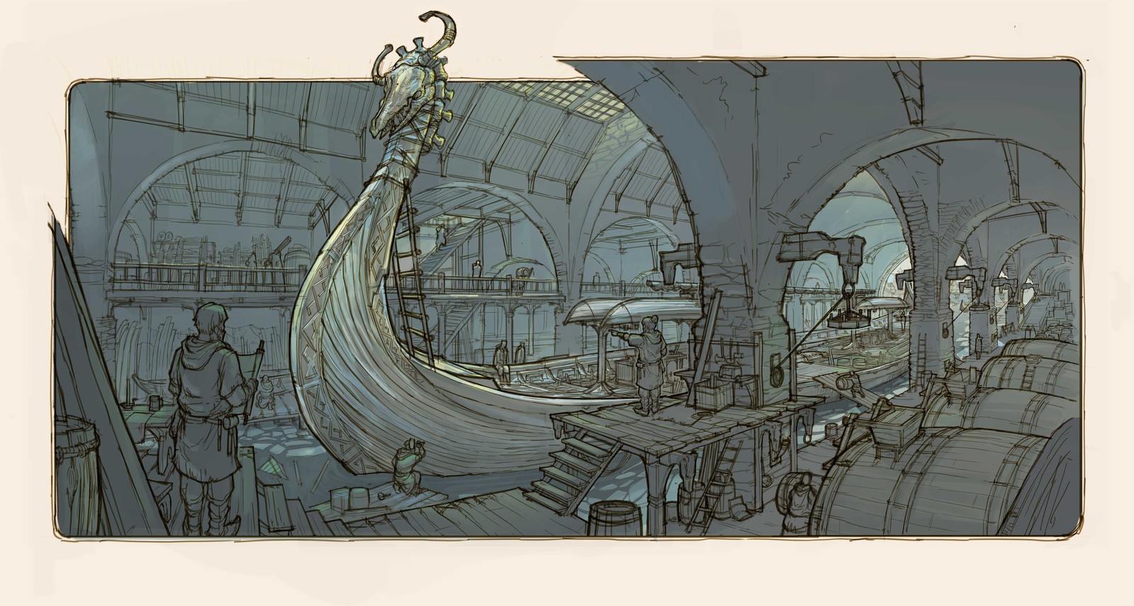 Whaler's boat yard