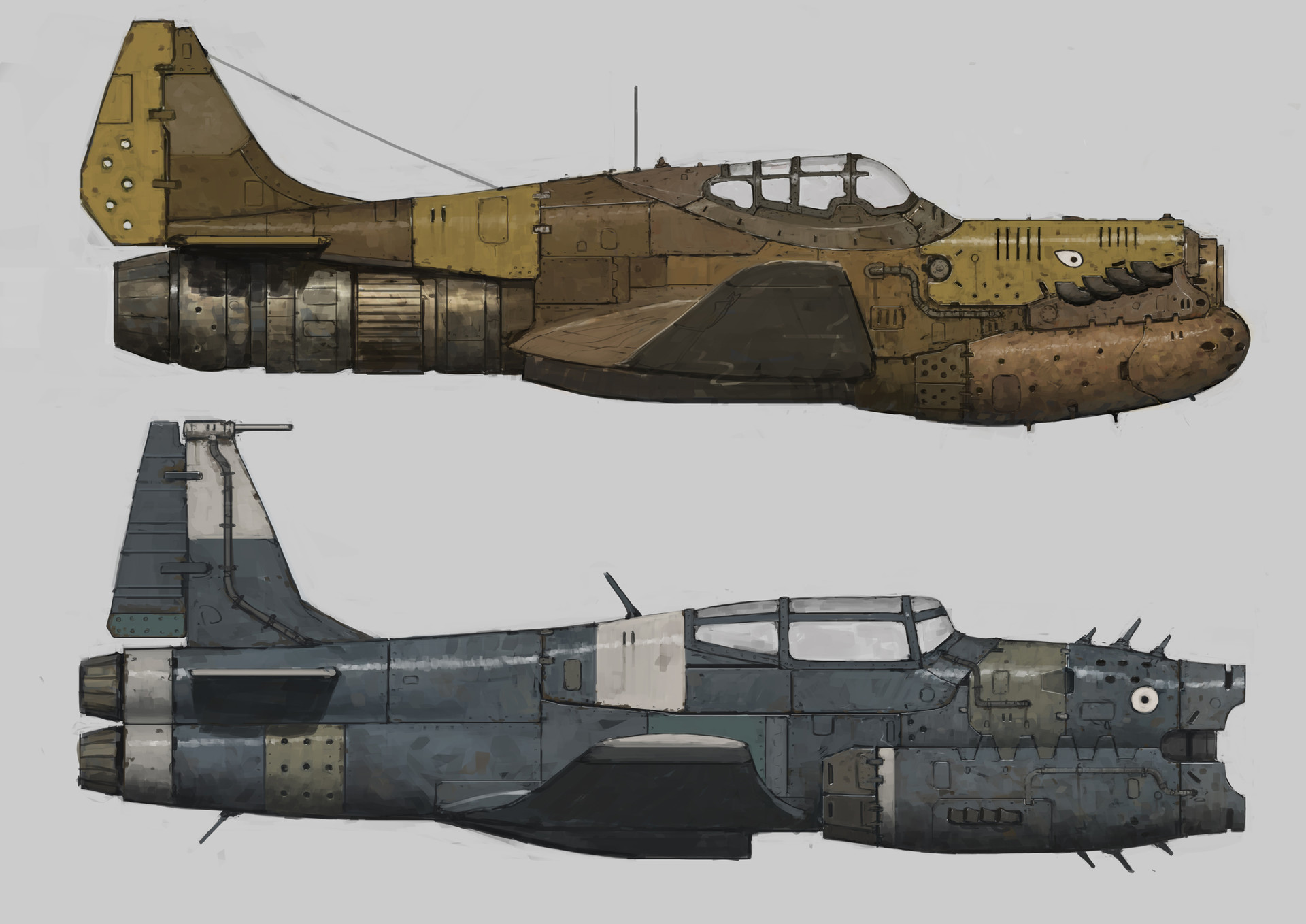 Artstation War Planes Ariel Perez
