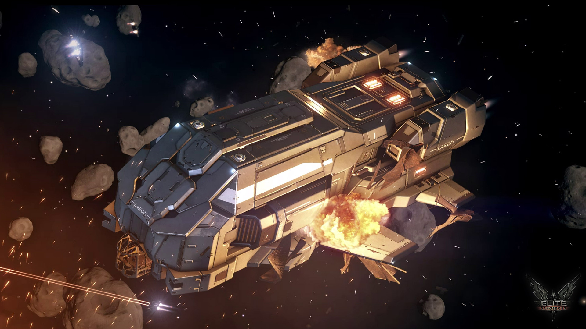 Artstation Lakon Type 7 Elite Dangerous Daryl Fearon