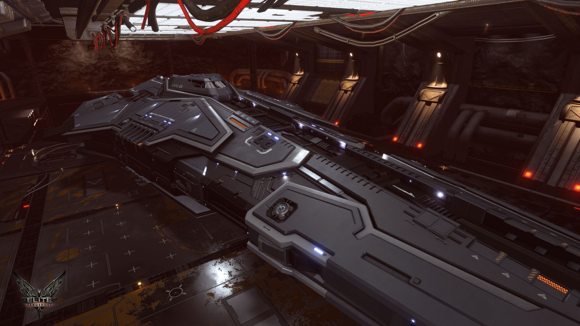 Artstation Federal Corvette Elite Dangerous Daryl Fearon