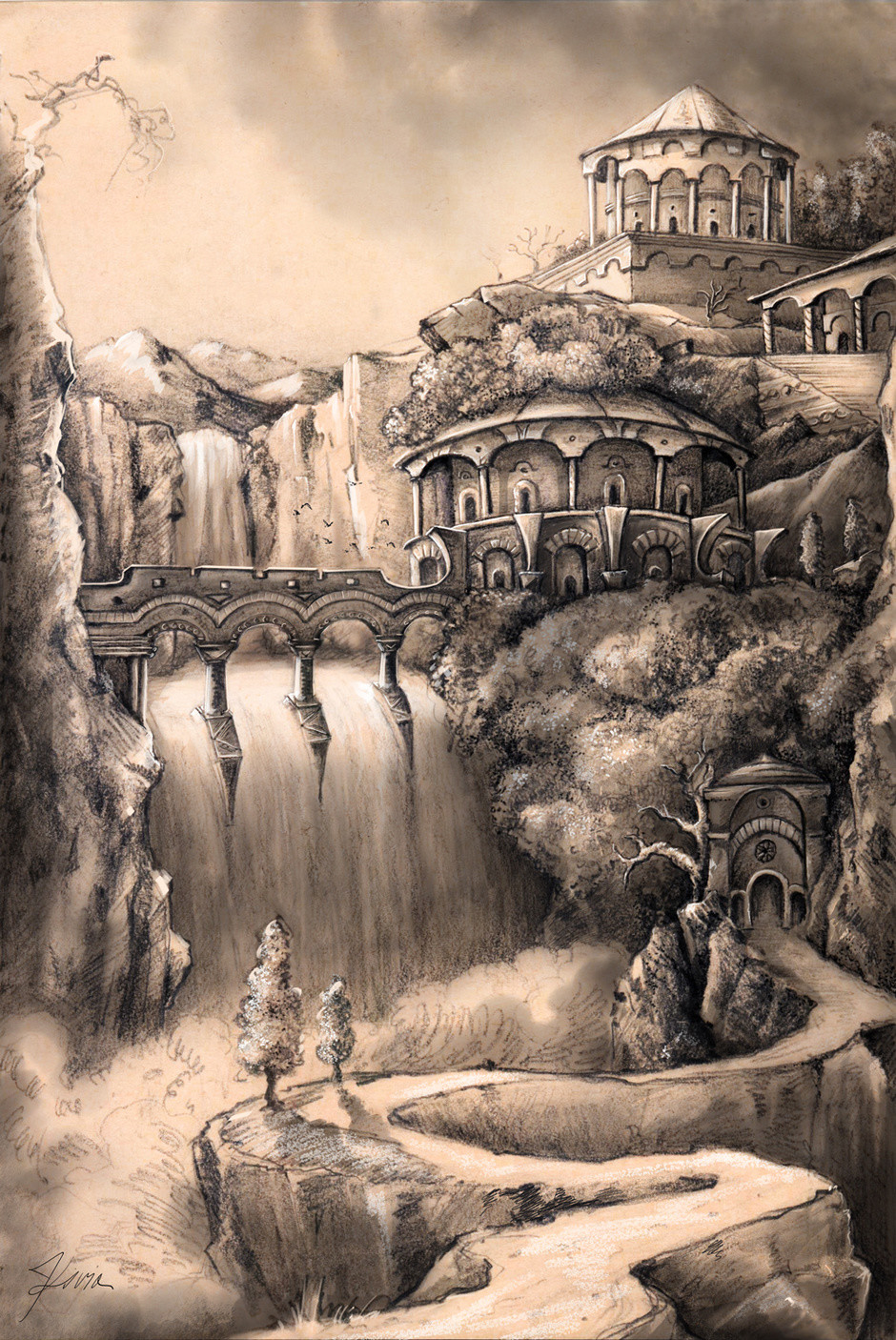 Waterfall City