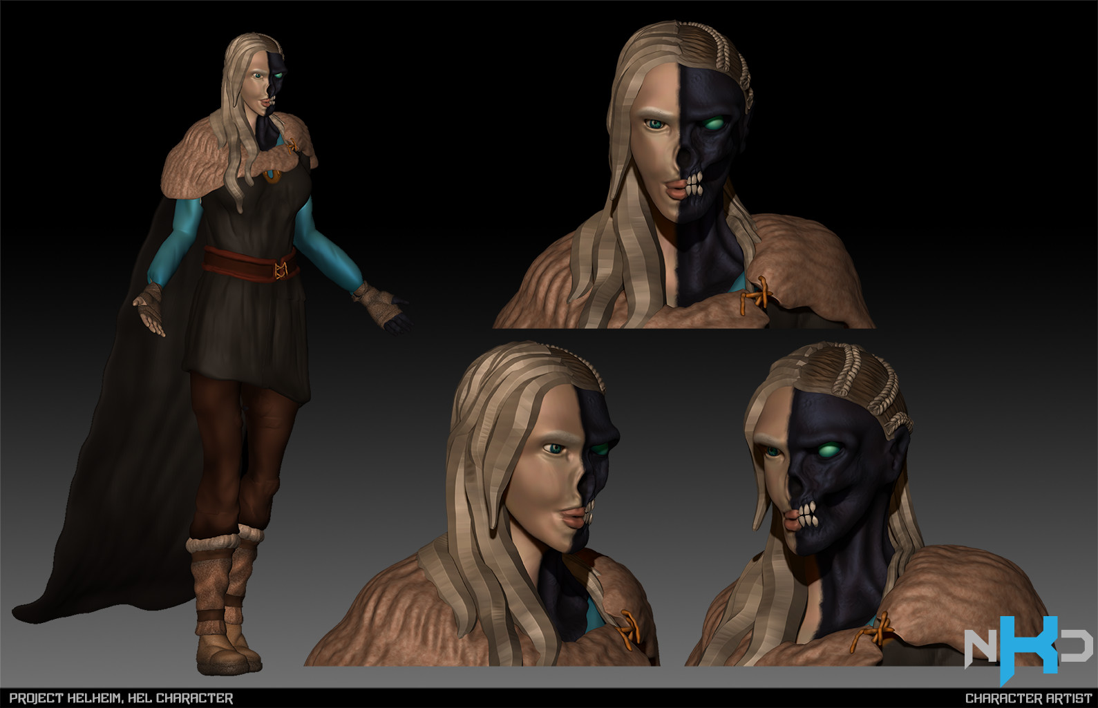 Artstation Project Helheim Hel Character Nattasha Davies Norse mythology developed from the myths and legends of northern peoples who spoke germanic languages. artstation project helheim hel