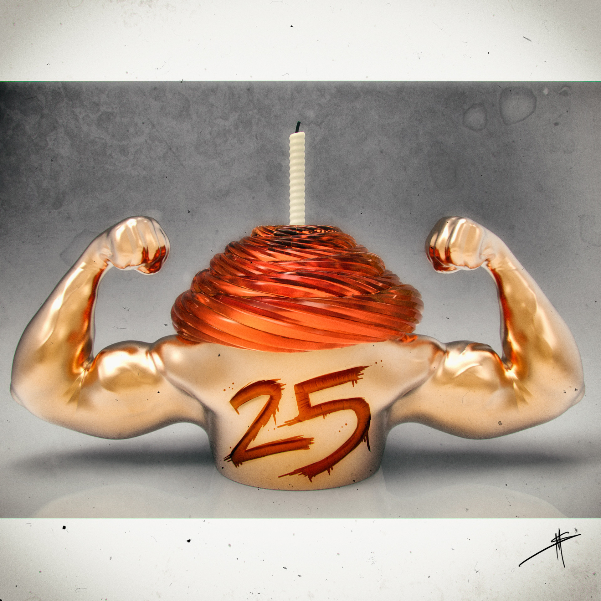 Arm muscle cake for a personal trainer wwwfacebookcomthecupcakers   Crazy cakes Cake 21st cake