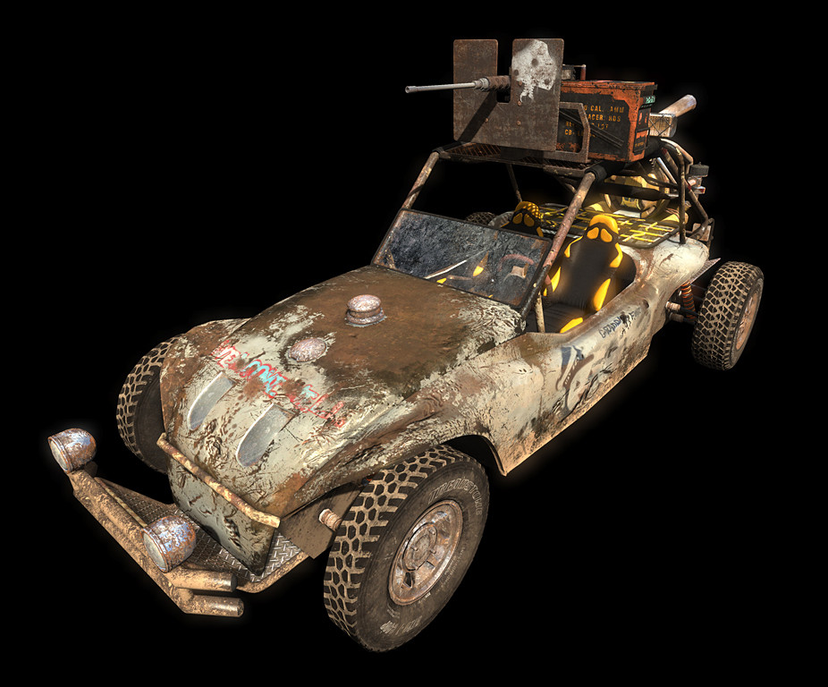 ArtStation dune buggy