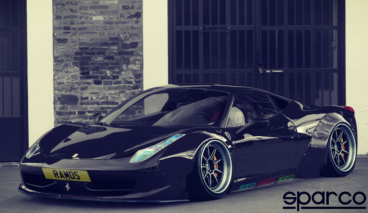 Artstation Ferrari 458 Widebody Miguel Ramos
