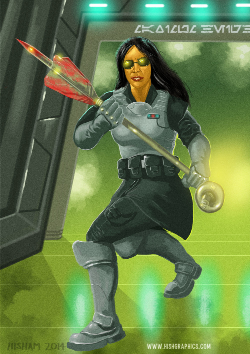 Shanna Toarinar, bounty hunter