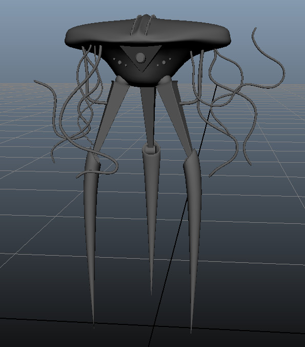 Artstation Alien Tripod Kyla Gray