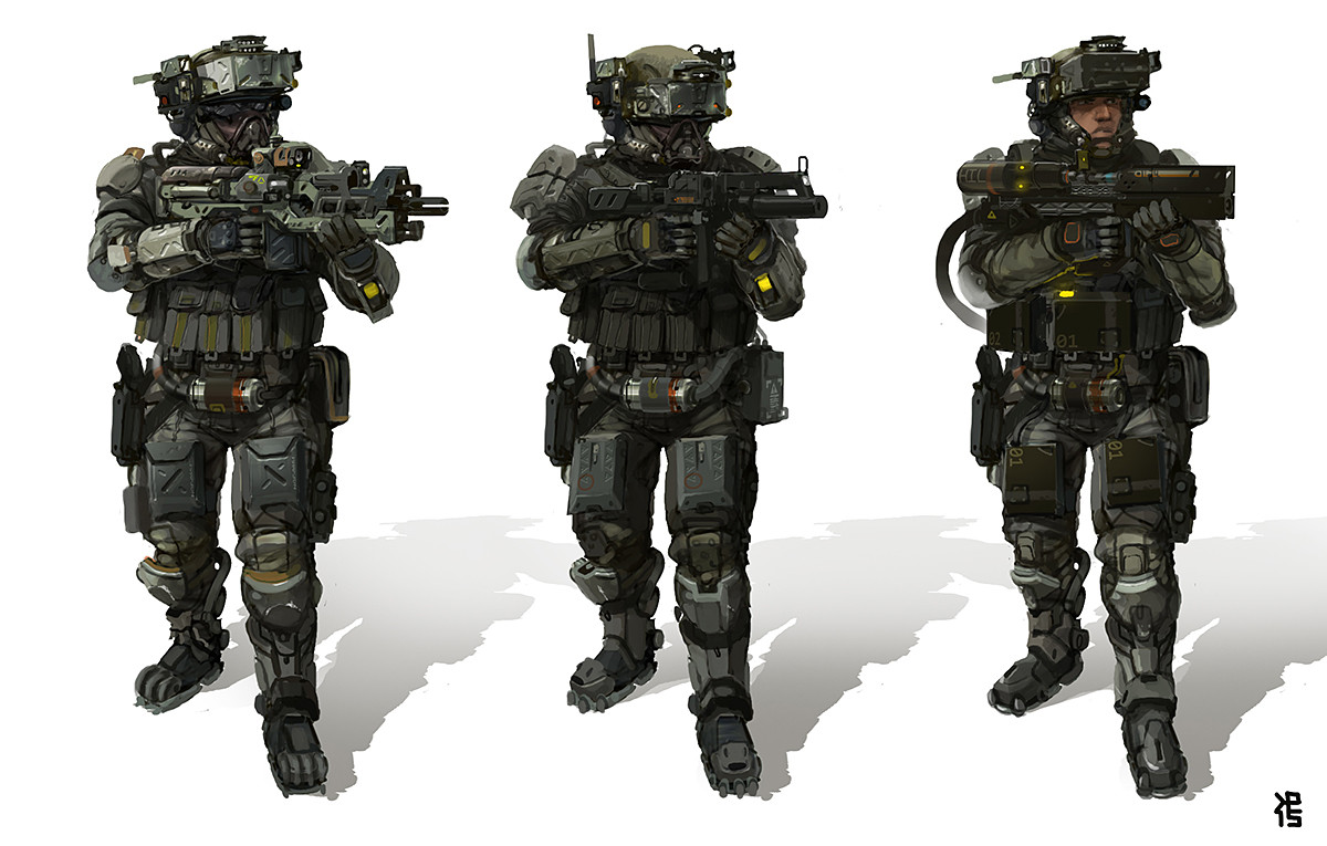 ArtStation Soldiers 02