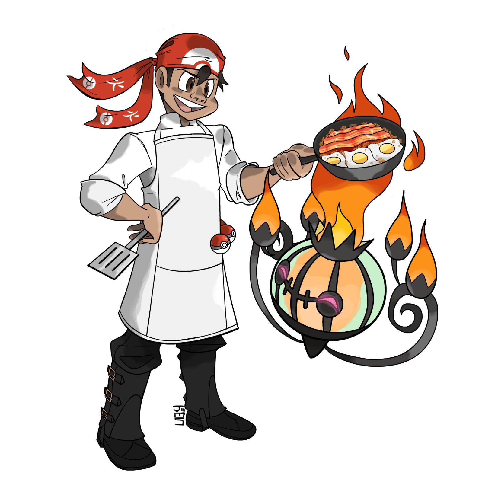 Go cooking. Пикачу повар. Шеф повар Пикачу. Шефы в покемонах. Покемон Кинглер.