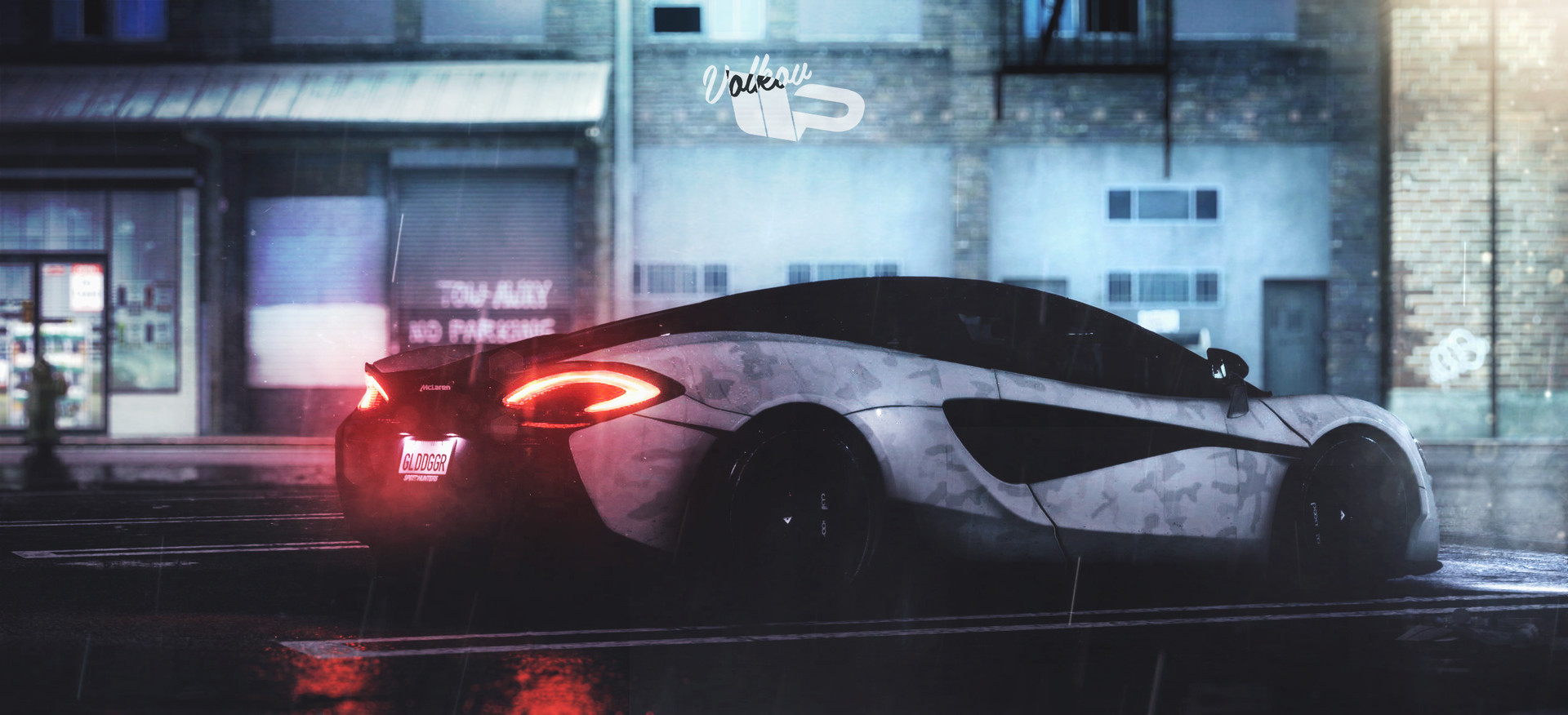 Artstation Mclaren 570s Sergey Volkov