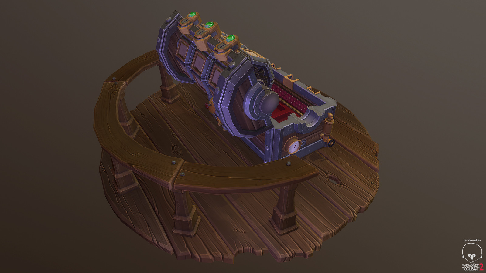 Uber Chest -  Stage Two - Just another angle of open chest.