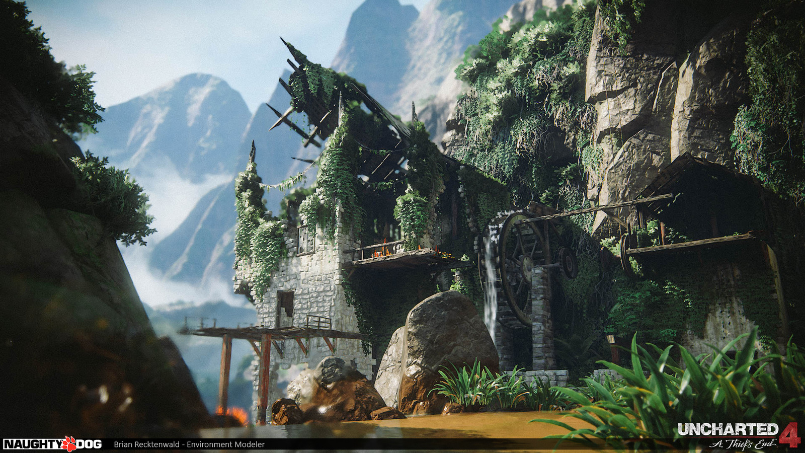 I modeled &amp; assembled this area in Chapter 17 on the island. Textures by Max Golosiy. Designed by James Cooper. Lighting by Steve Cummings.