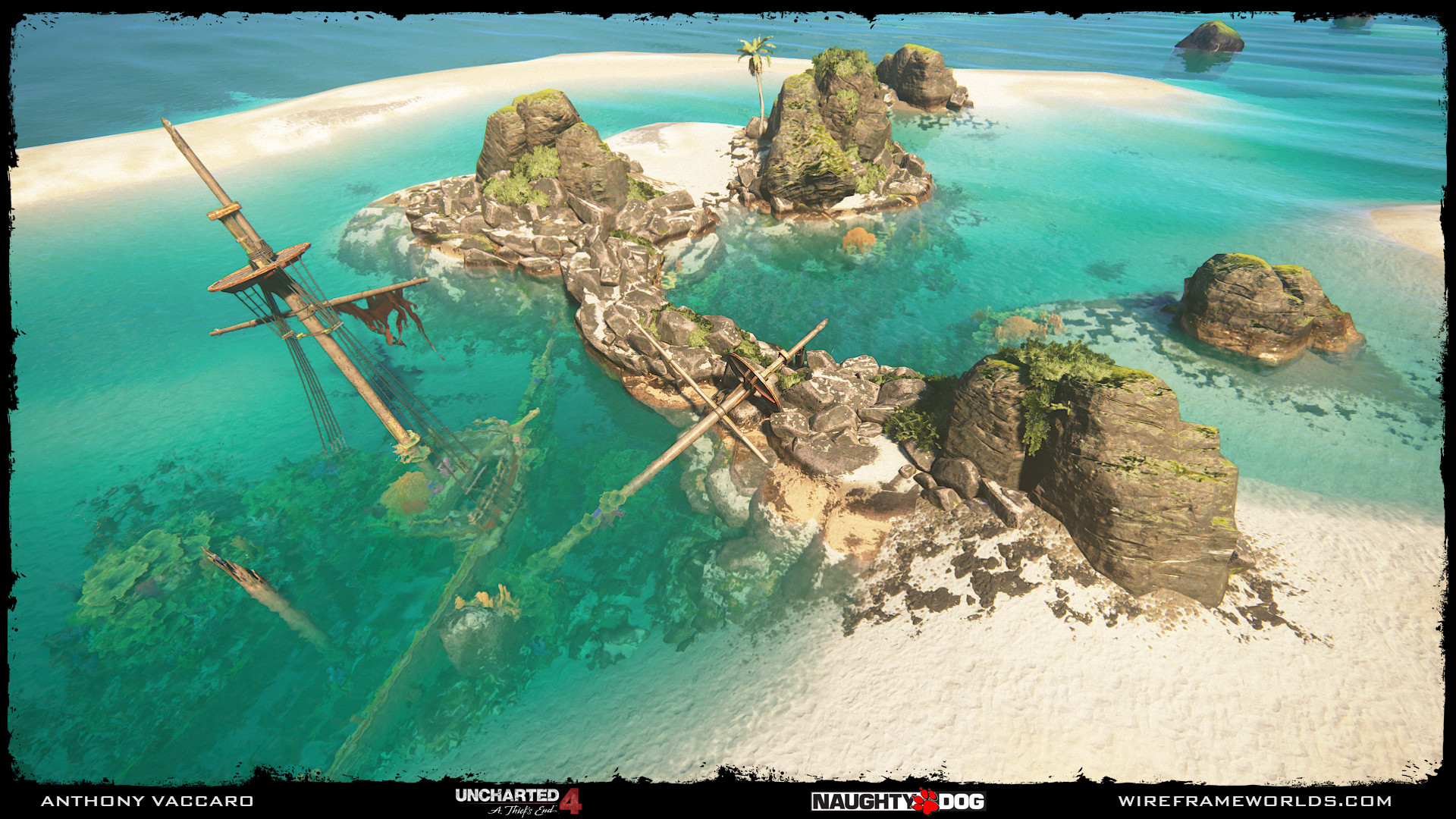 Artstation Uncharted 4 A Thief S End Reef Anthony Vaccaro
