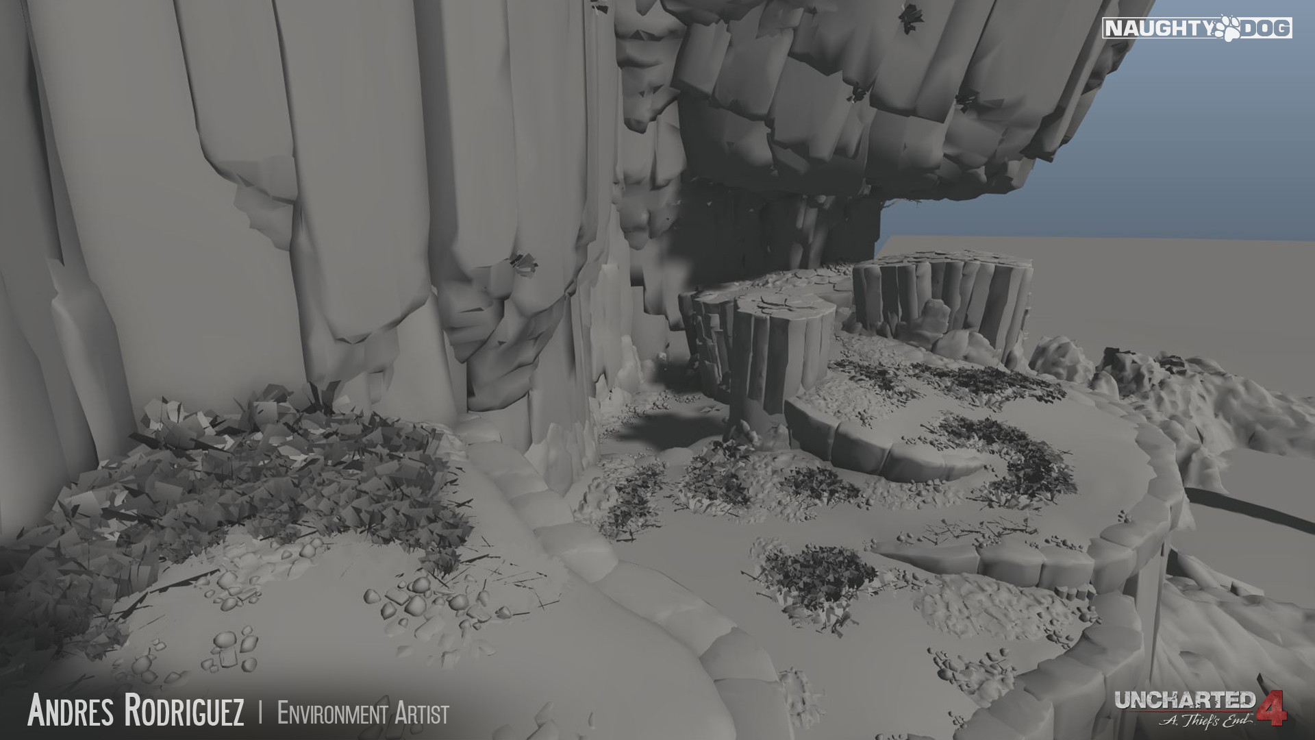 Andres Rodriguez - Uncharted 4 -Scotland Cliffs