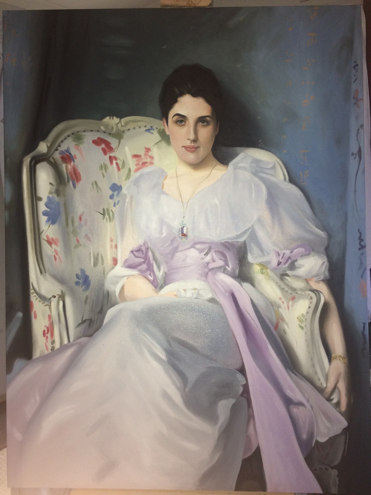 Jason Rizol - Sargent Study (Lady Agnew of Lochnaw)