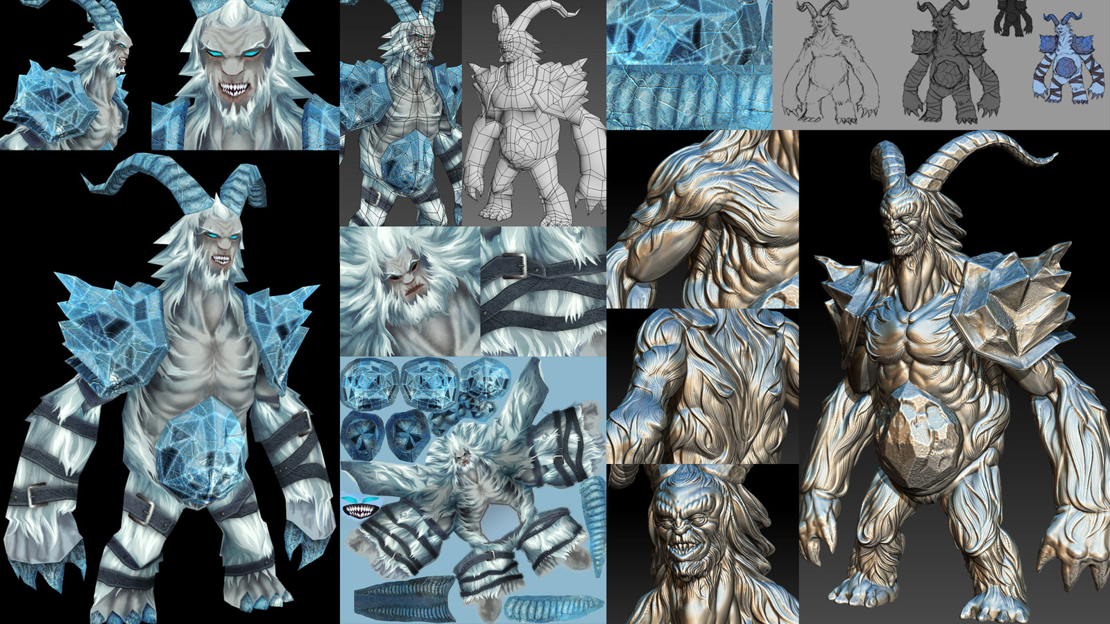 Low poly videogame character creation