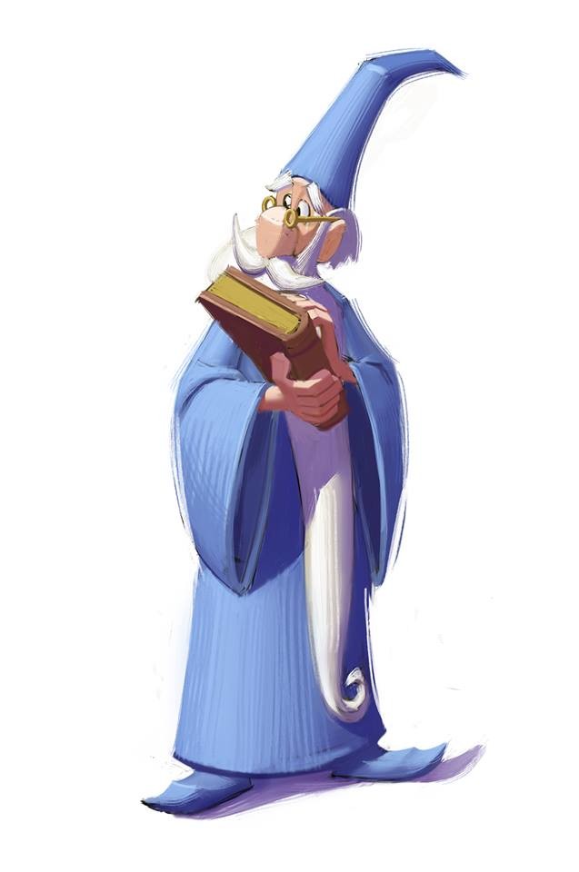 Artstation Disney Infinity Merlin Josh Black