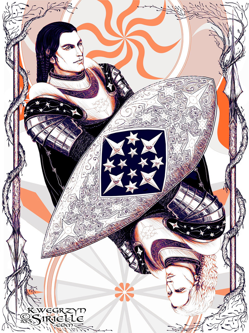 Scion of Kings - son of Fingon
Prints at RB:
https://www.redbubble.com/people/sirielle/shop?artistUserName=Sirielle&amp;collections=2084177
(various color variants)
