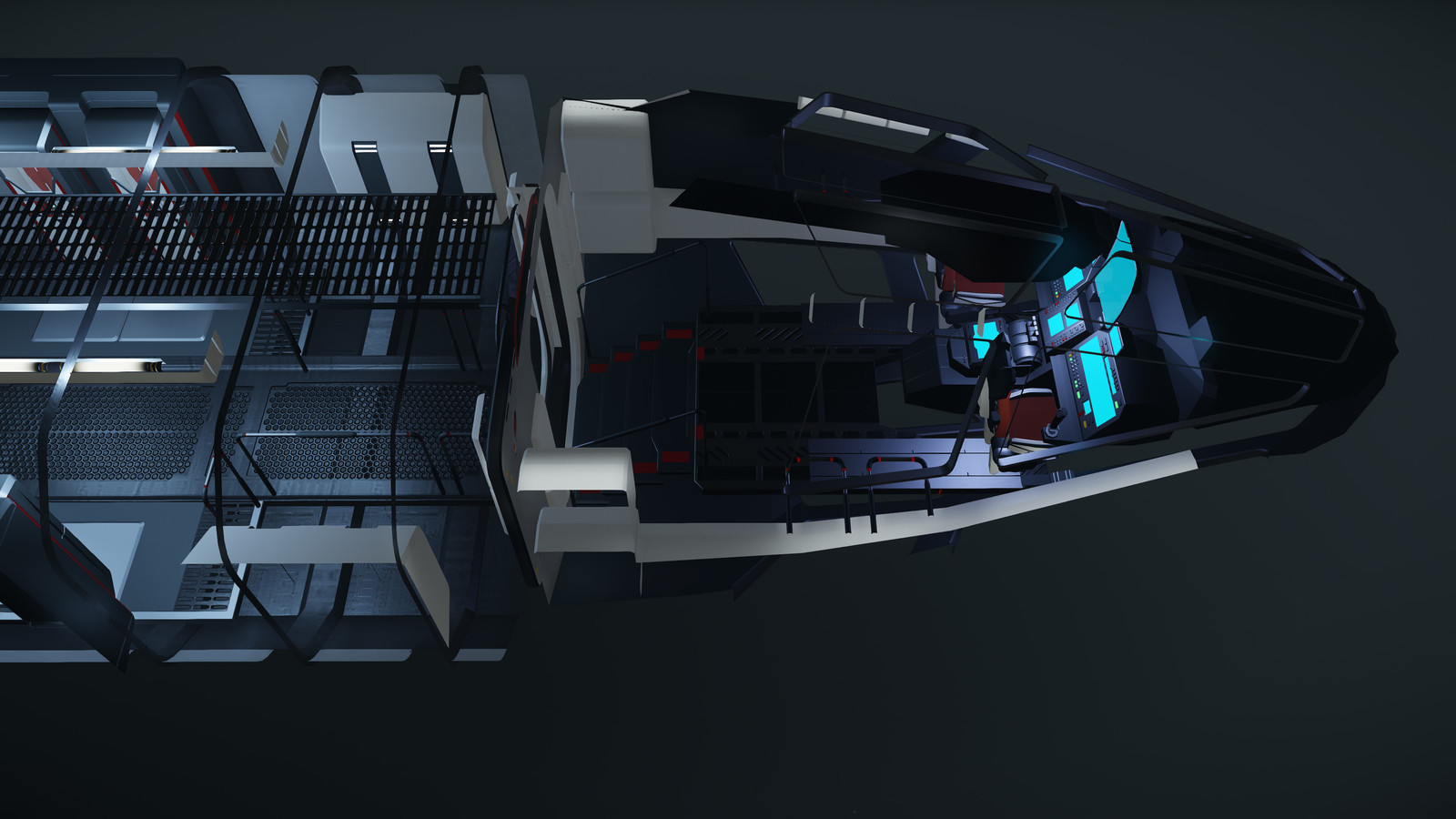 Max Bannat - Bomber - Interior Cutaways