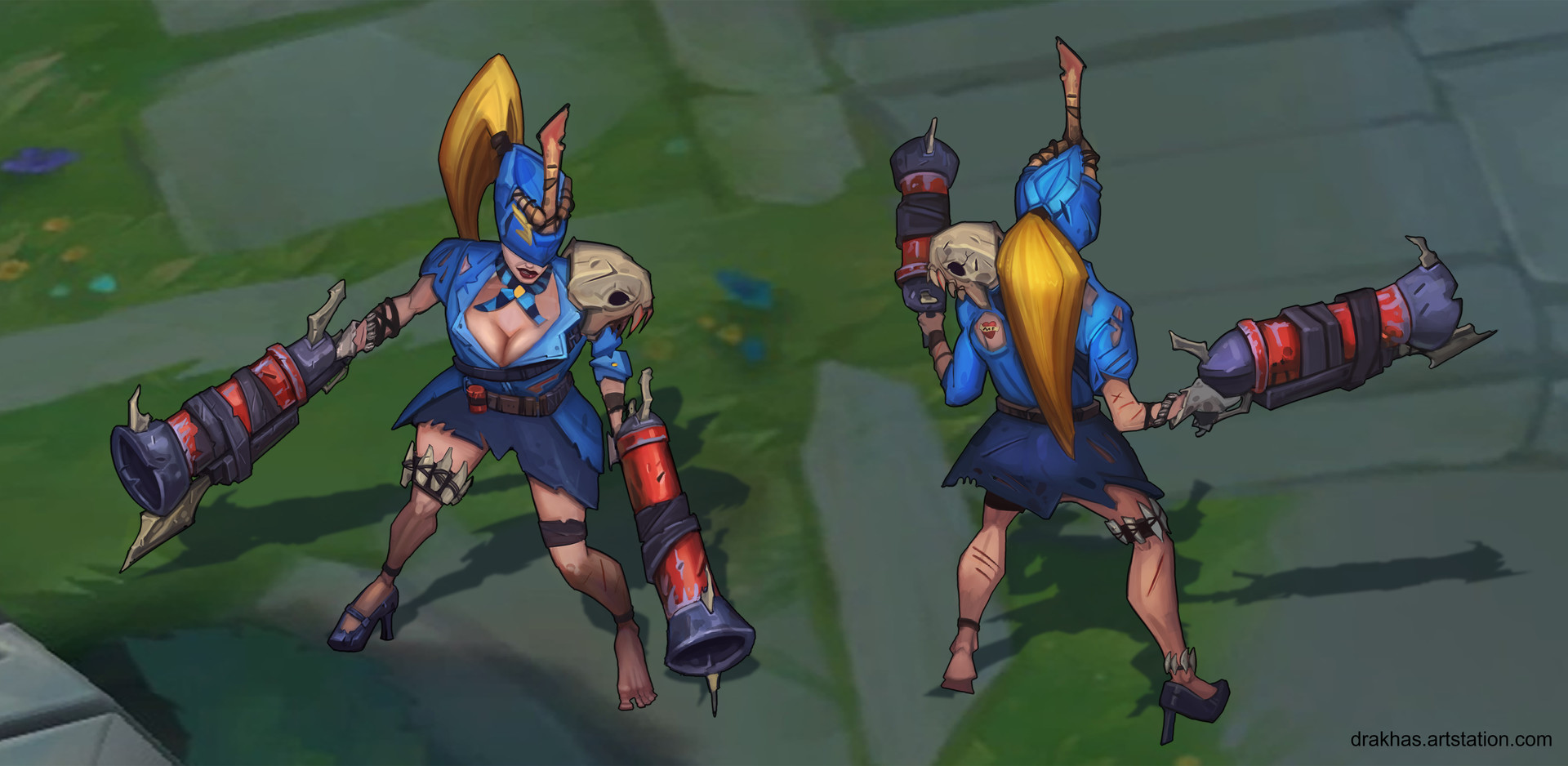 Artstation Hostess Miss Fortune Drakhas Oguzalp Donduren