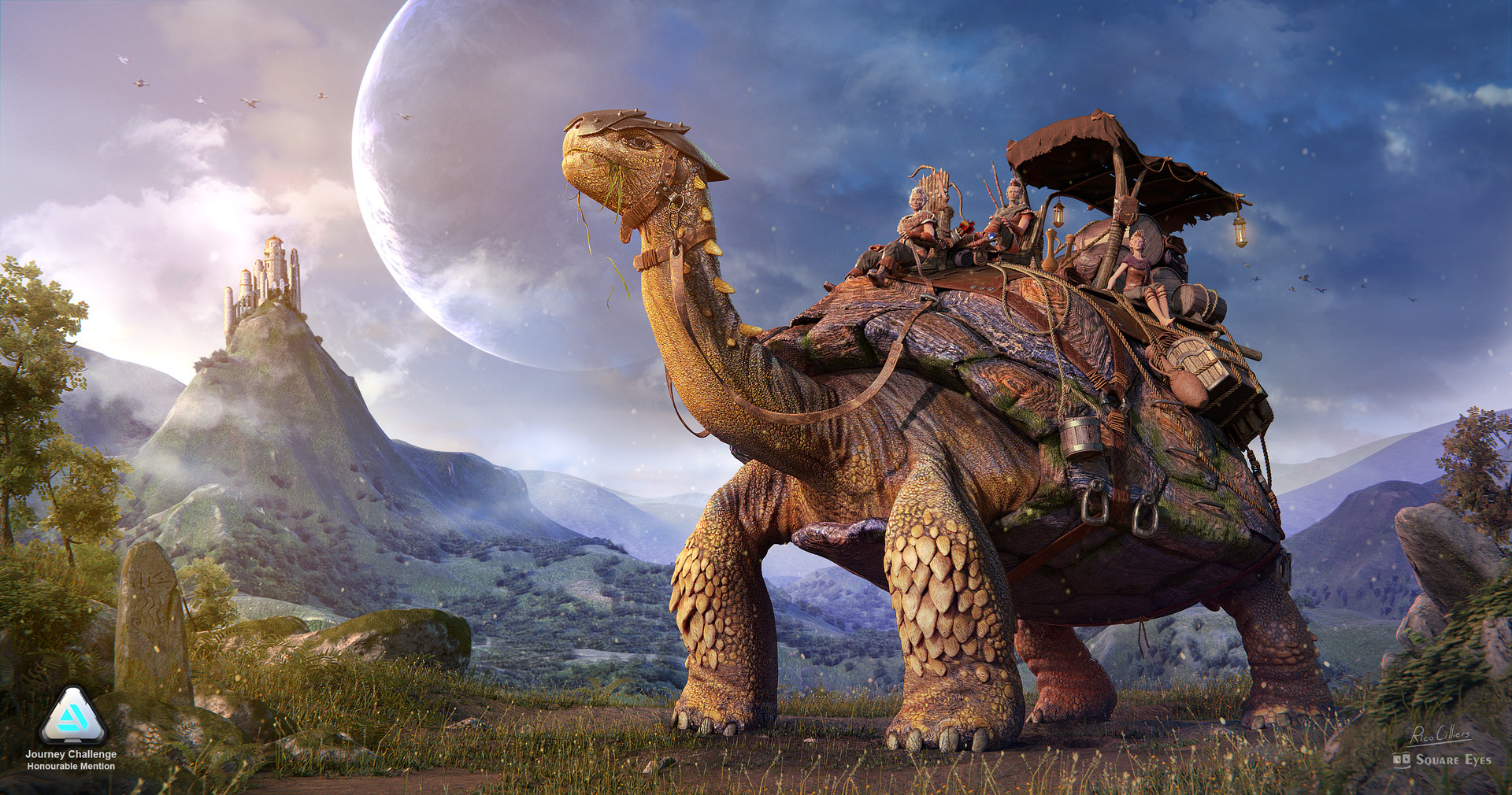 ArtStation - Artstation Journey Challenge entry - 3D Characters