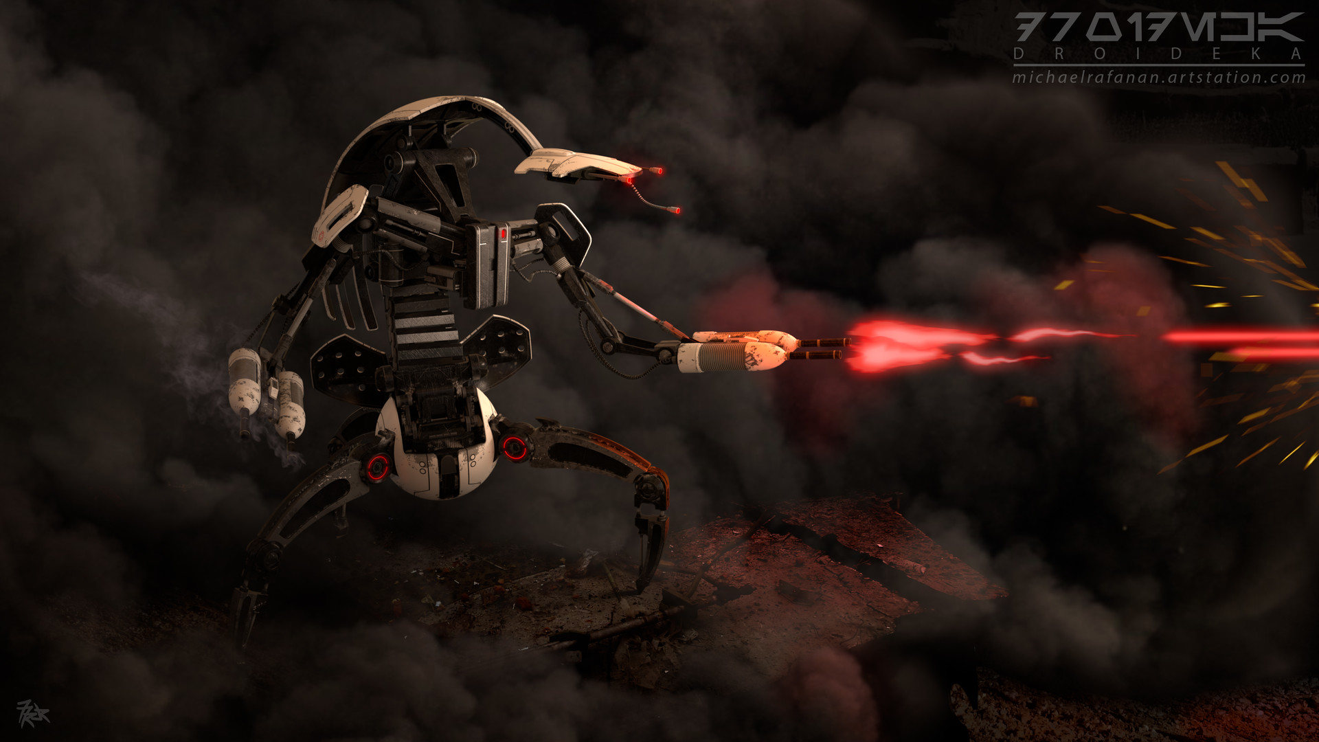 ArtStation - “The Droideka Elite”