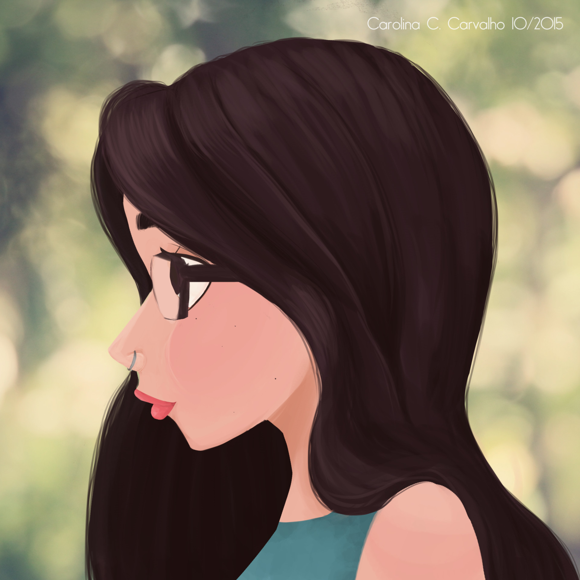 Carolina Carvalho Self Portrait