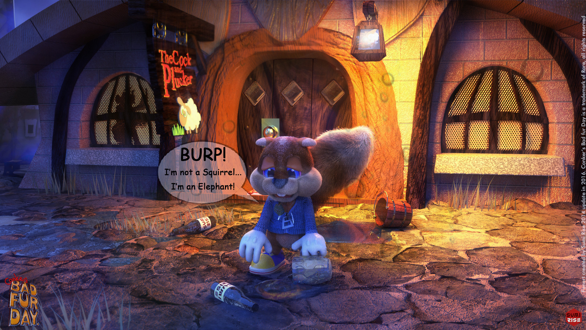 Conker's Bad fur Day.