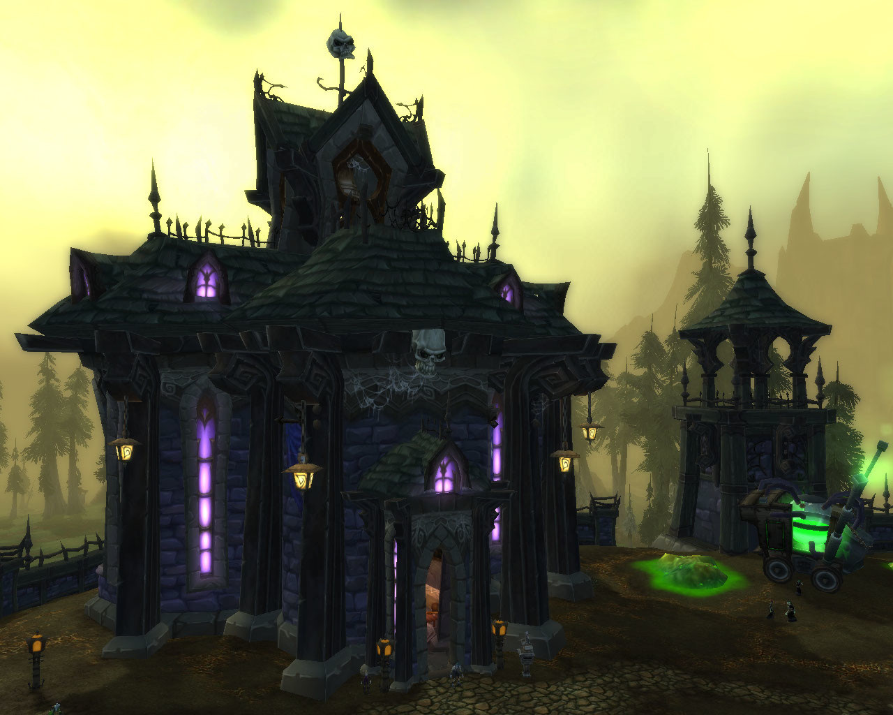 ArtStation World of Warcraft Cultural Buildings