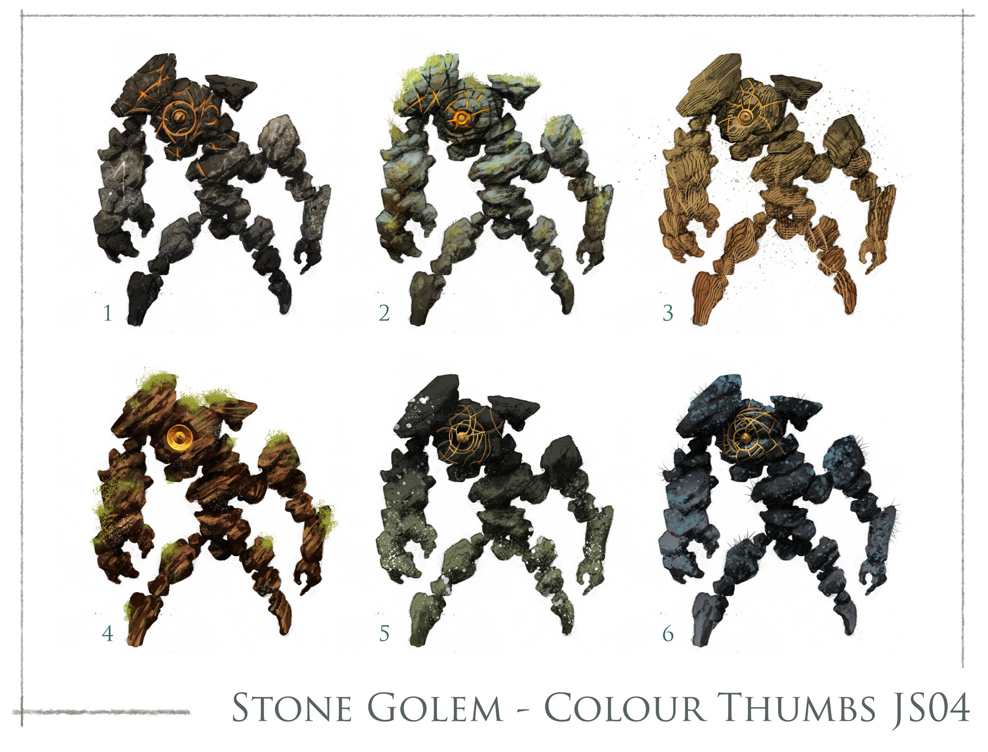 画材 Golem footprints 751058013-