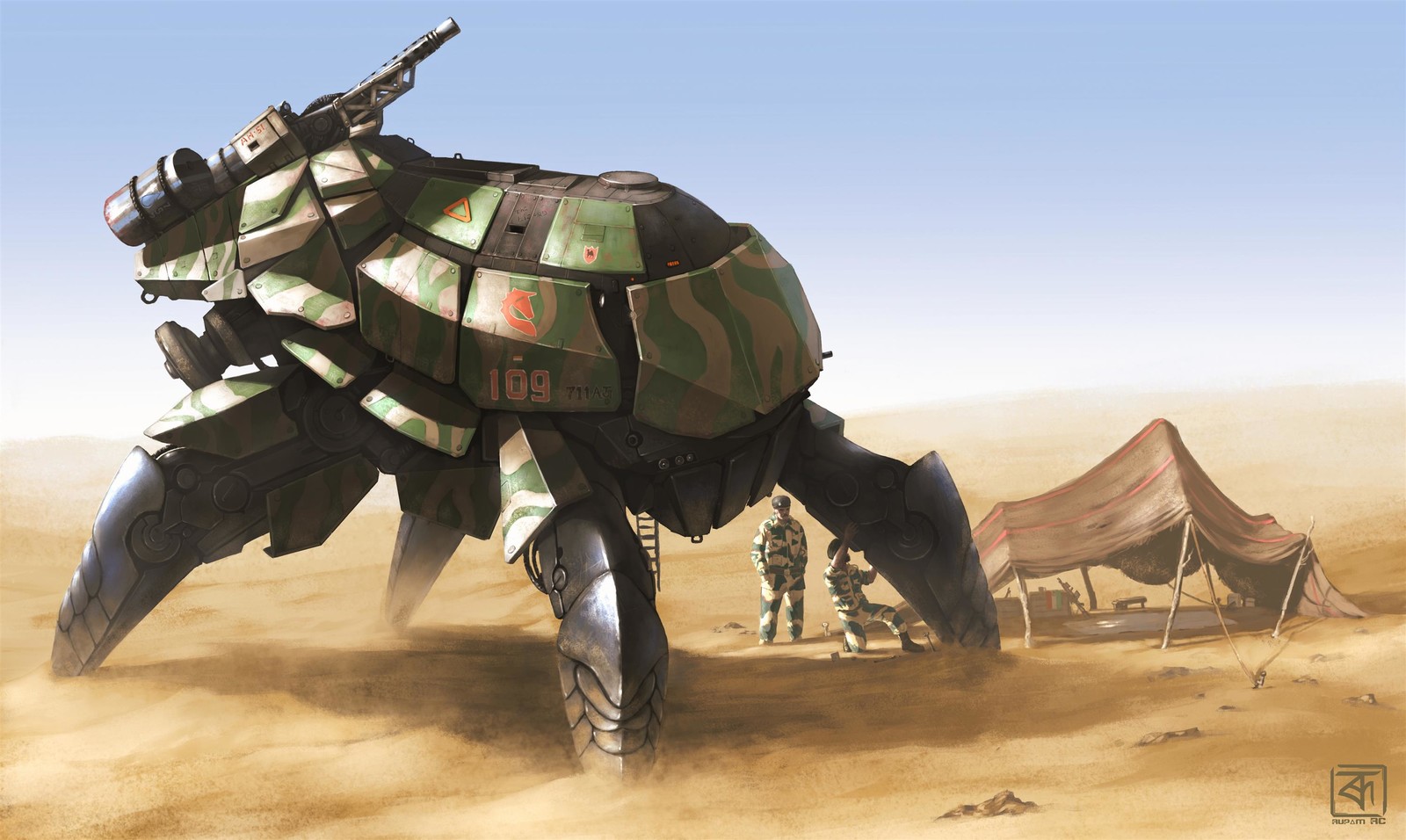 Sand and the Scorpion : Machanical Beasts of Bharat2044-The Series