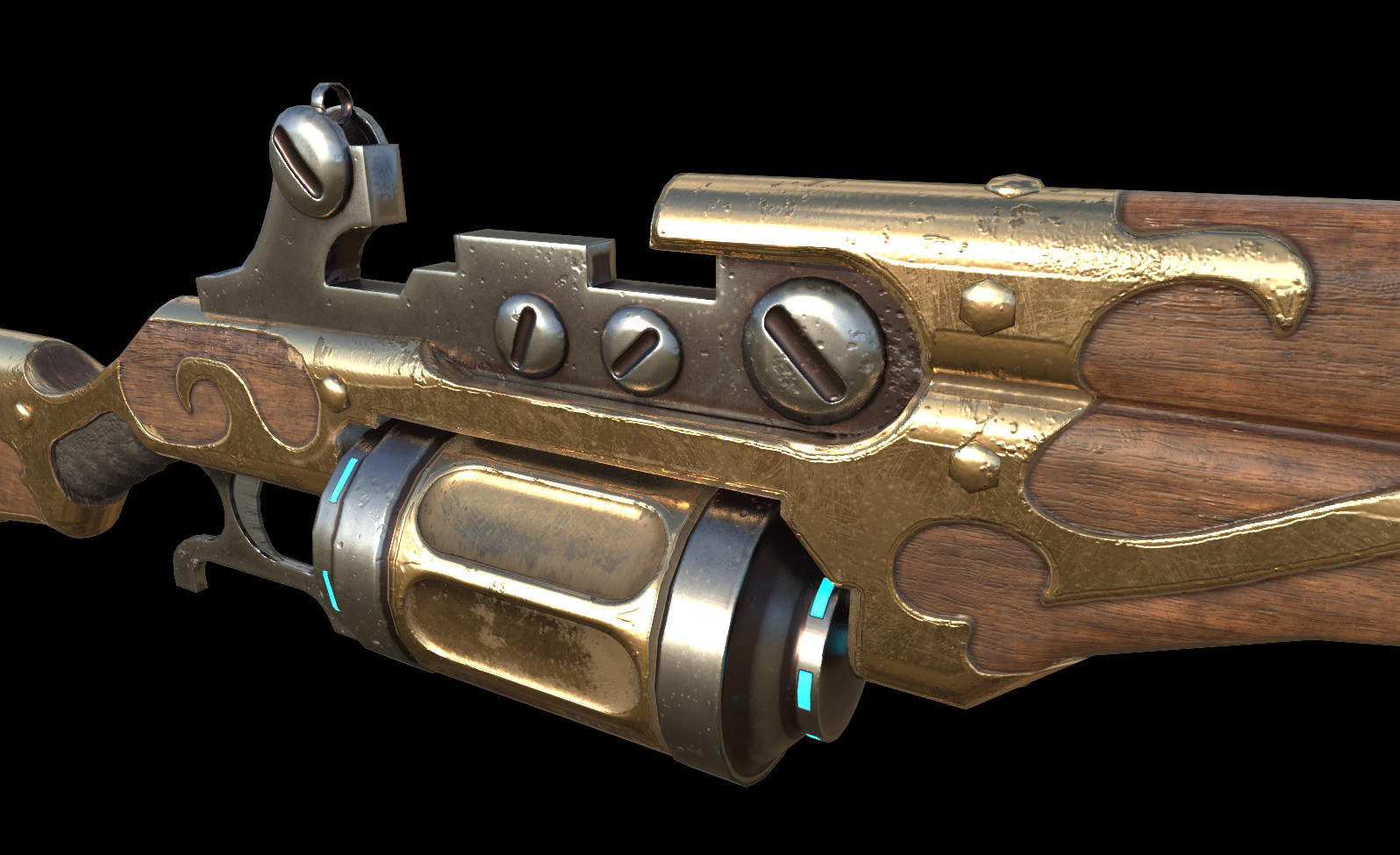 Travis Hunter Barton Galvanic Rifle Warhammer 40k