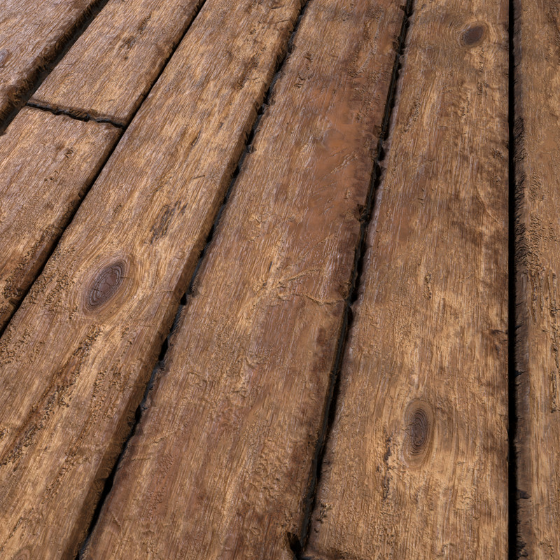 Old Wood Planks Substance