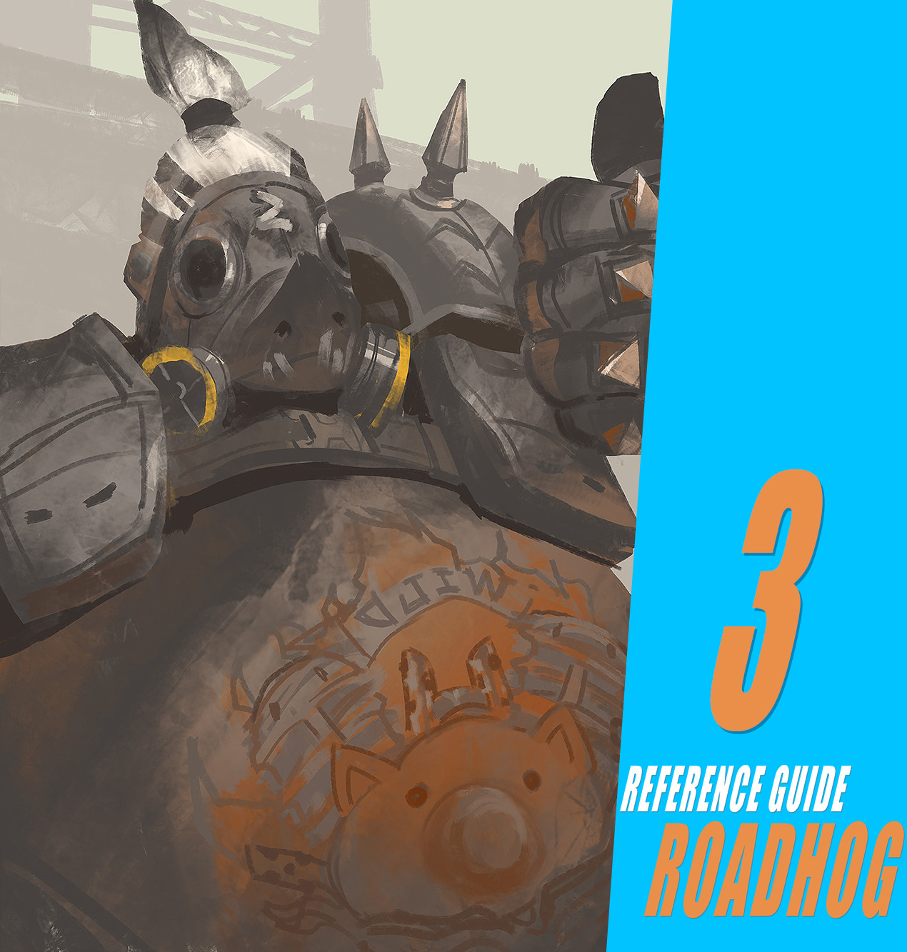 overwatch roadhog statue